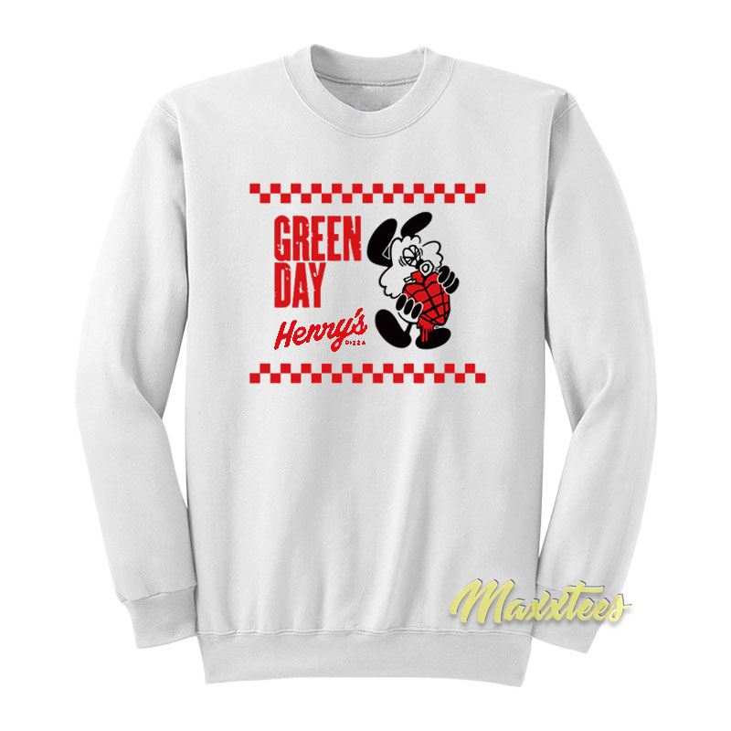 Green Day X Henry's Pizza Sweatshirt