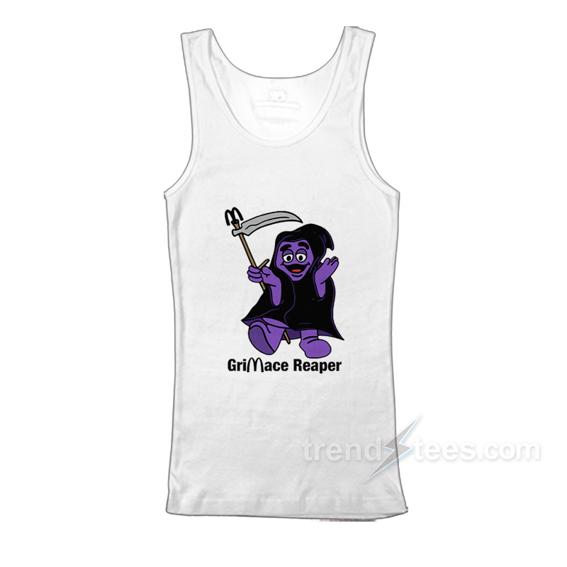Grimace Reaper Mcdonald's Tank Top