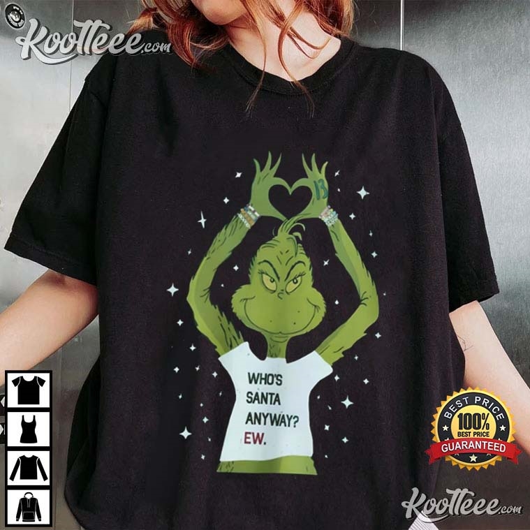 Grinch Who’s Santa Anyway Swifties Gift T-shirt