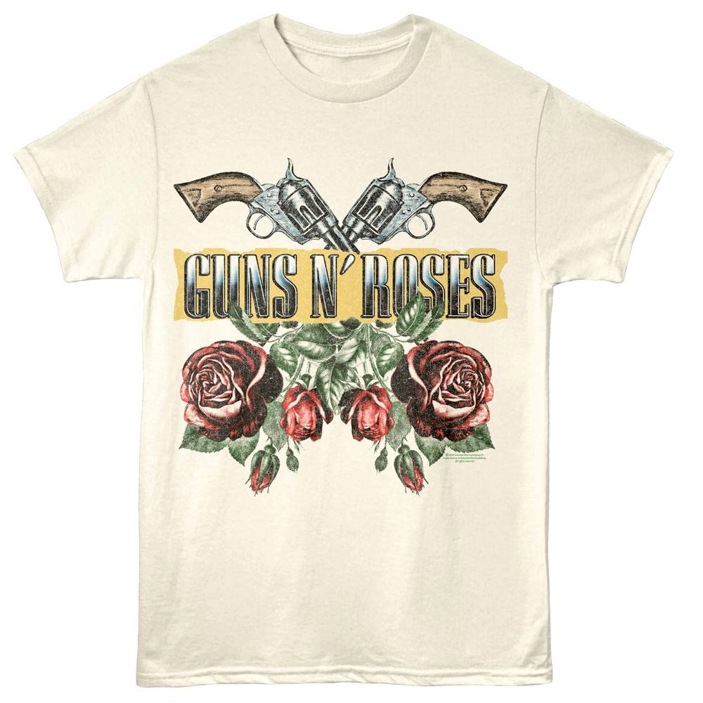 Guns N Roses Pistols Crossed Men's T Shirt
