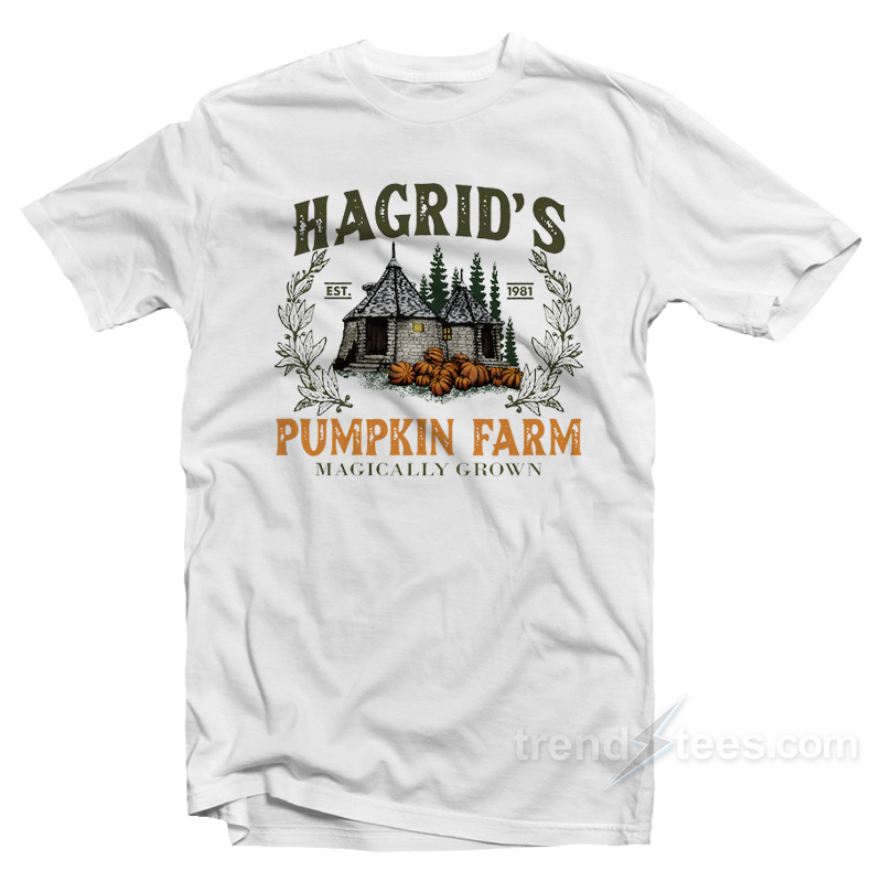 Hagrid's Pumpkin Farm Halloween T-shirt