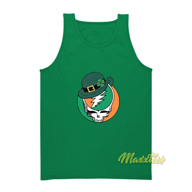 Happy St Patrick's Day Grateful Dead Tank Top