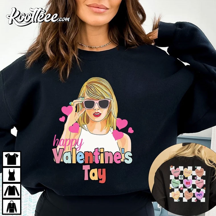 Happy Valentine’s Tay Swiftie Gift T-shirt