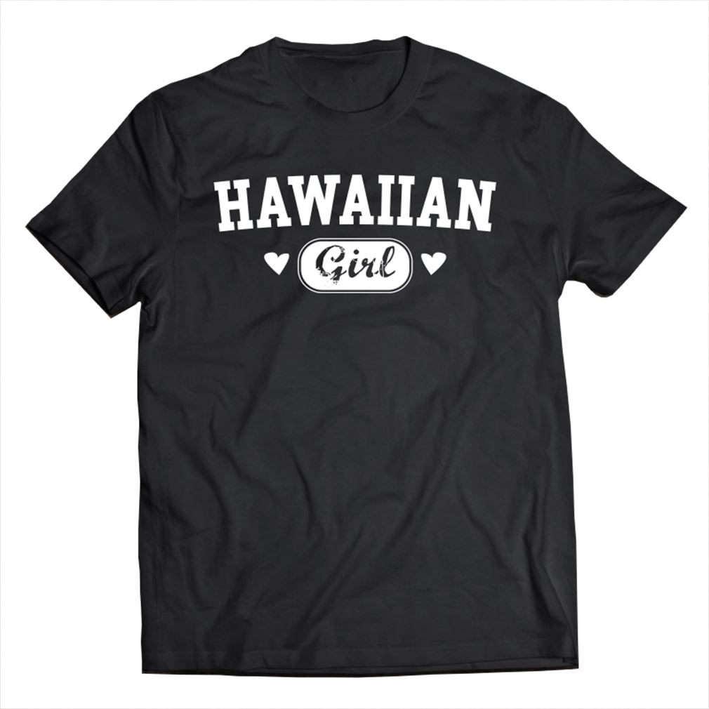 Hawaiian Girl Hawaii Born Raised Home Country Pride Gift Pul