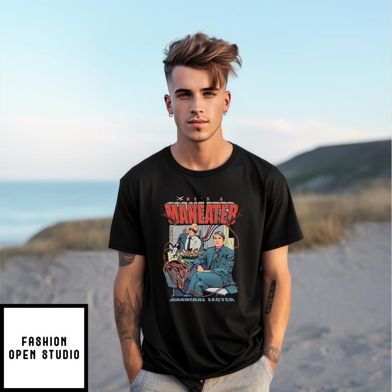 He’s A Maneater Hannibal Lecter T-shirt