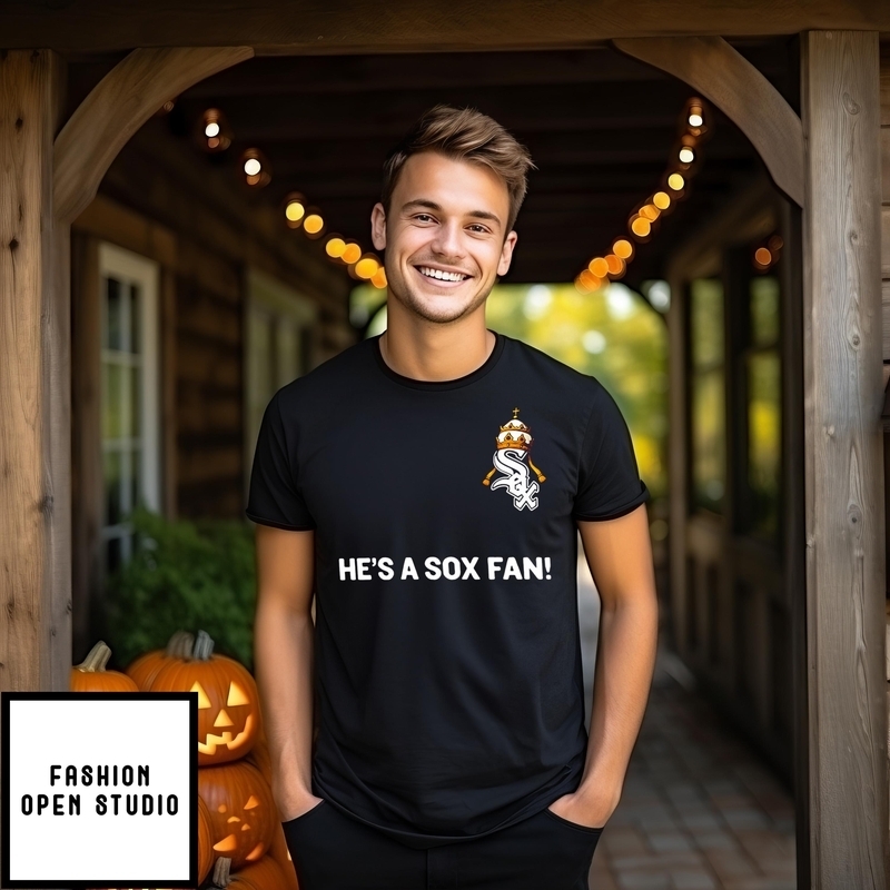 He’s A Sox Fan Pope Leo Xiv Chicago White Sox T-shirt