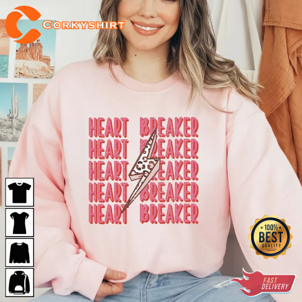 Heart Breaker Valentine’s Day Cute Couple Sweatshirt