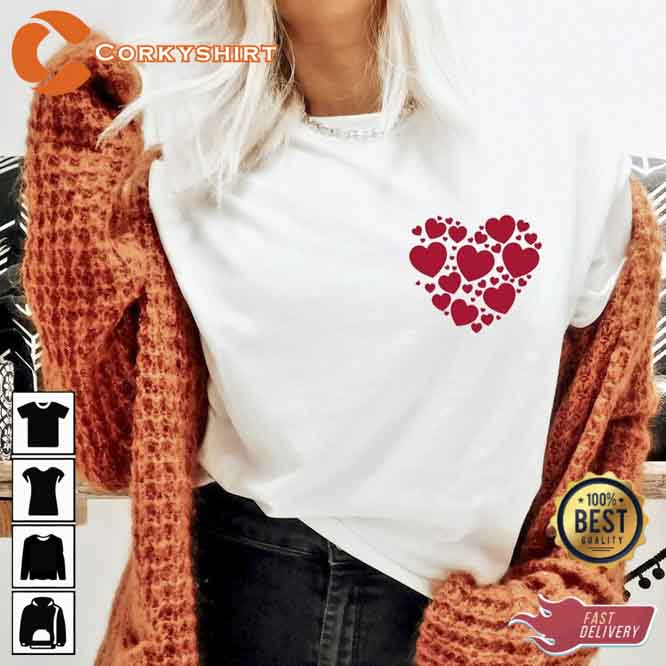 Heart Women’s Valentines Day Shirt