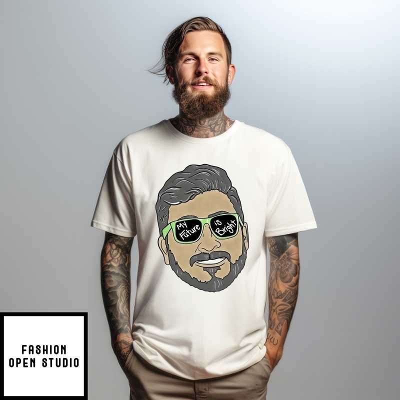 Hector’s Fight My Future Is Bright Big Face T-shirt