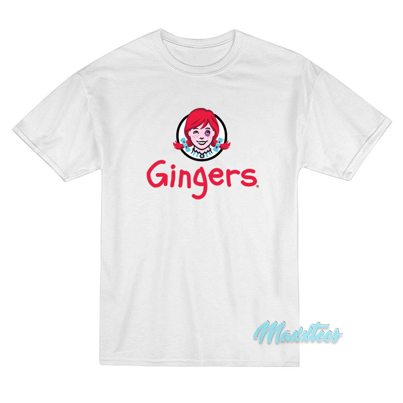 Hilarious Gingers Wendy's T-shirt