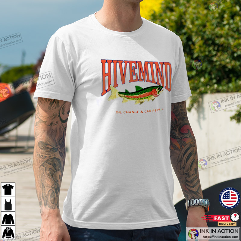 Hivemind Detroit Mi Oil Change & Car Repair T-shirt