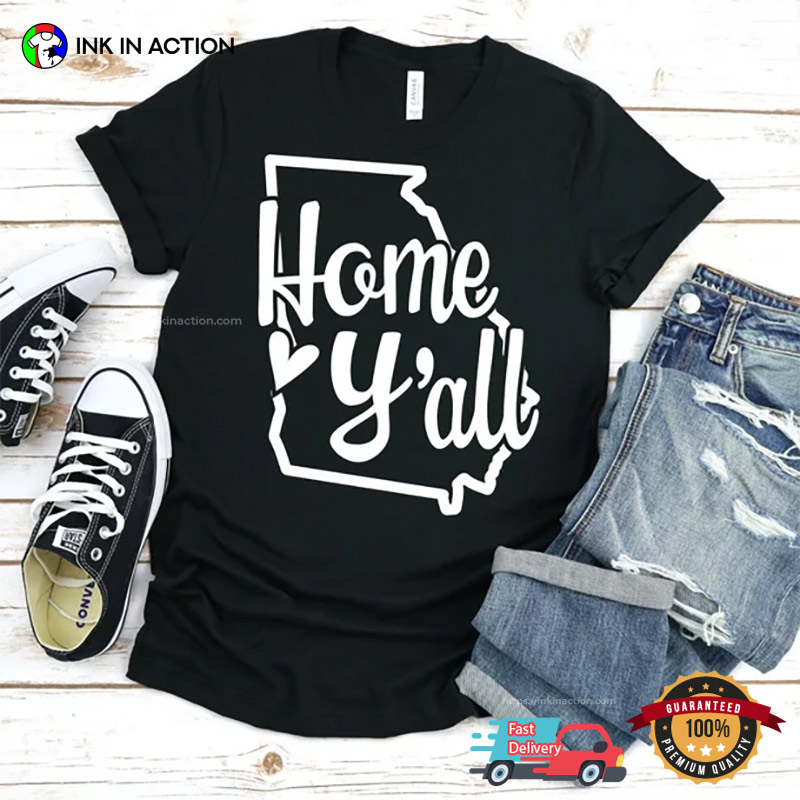 Home Y’all Georgia State T-shirt