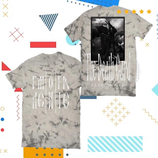 Hopeless Records Merch Fame On Fire ‘album Art’ Tie Dye T-shirt