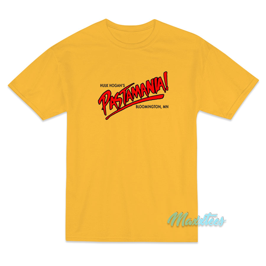 Hulk Hogan's Pastamania T-shirt