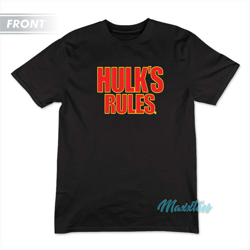 Hulk Hogan Hulk's Rules Brother T-shirt