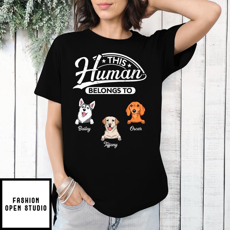 Human Belongs 2 – Personalized Custom Unisex T-shirt
