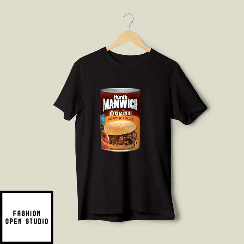 Hunt’s Manwich Original Can Food Sloppy Joe Saucet-shirt