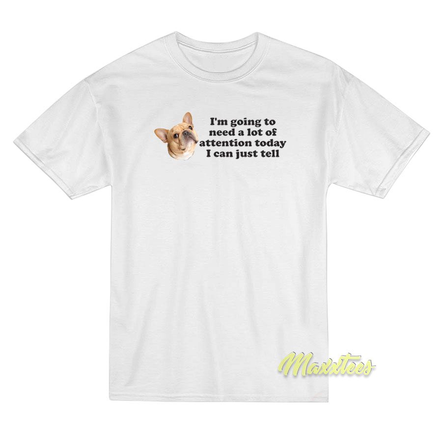 I'm Going To Need A Lot Of Attention T-shirt