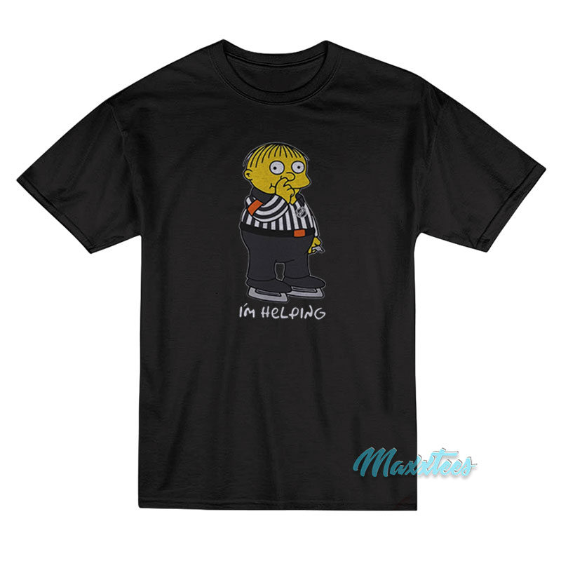 I'm Helping – Ralph Wiggum Nose Picker T-shirt