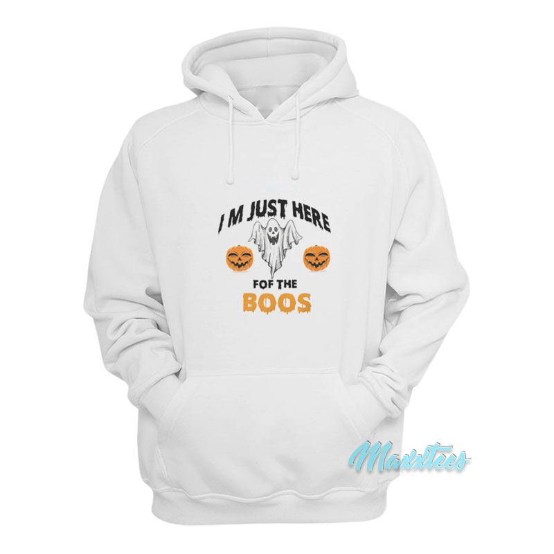I'm Just Here For The Boos Halloween Hoodie