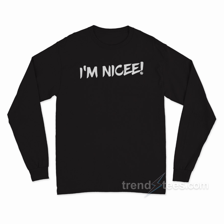 I'm Nicee! Youth Long Sleeve Shirt