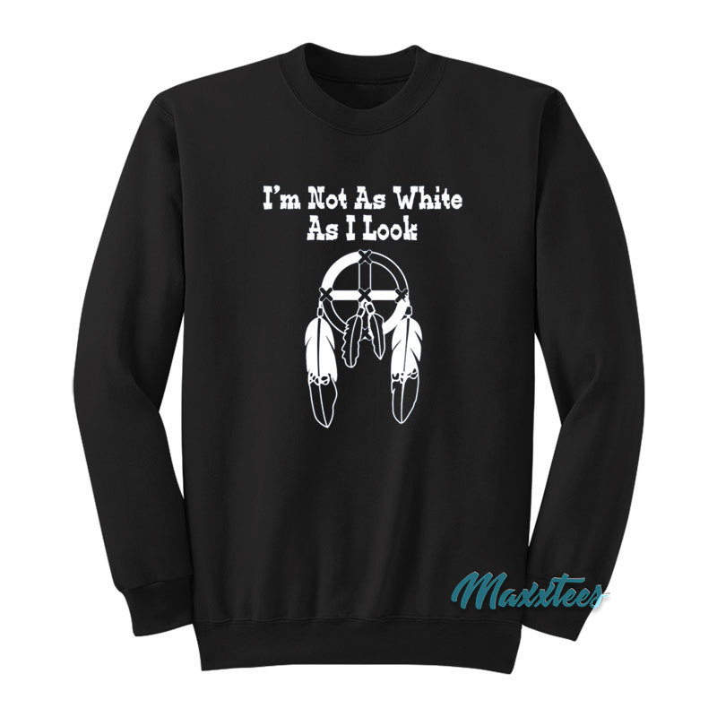 I'm Not As White As I Look Tank Top Sweatshirt