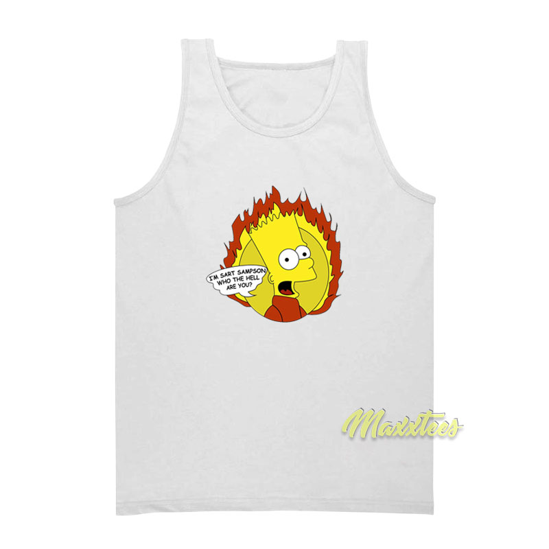 I'm Sart Sampson Who The Hell Are You Tank Top