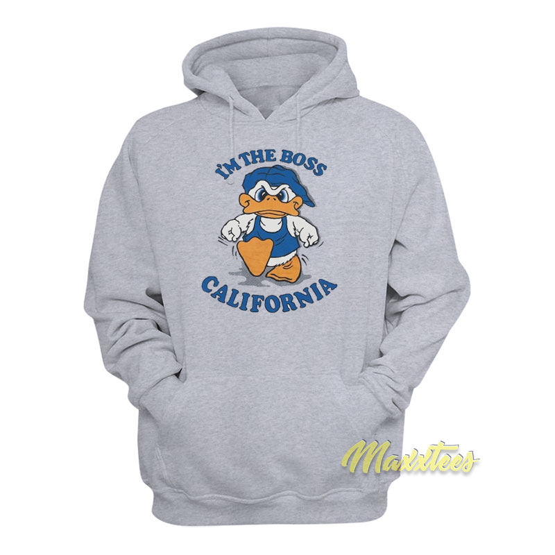 I'm The Boss California Donald Duck Hoodie