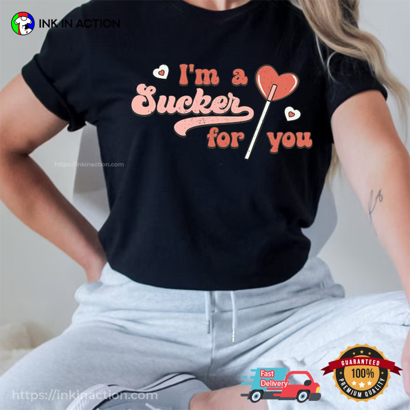 I’m A Sucker For You Lolipop Comfort Colors Tee