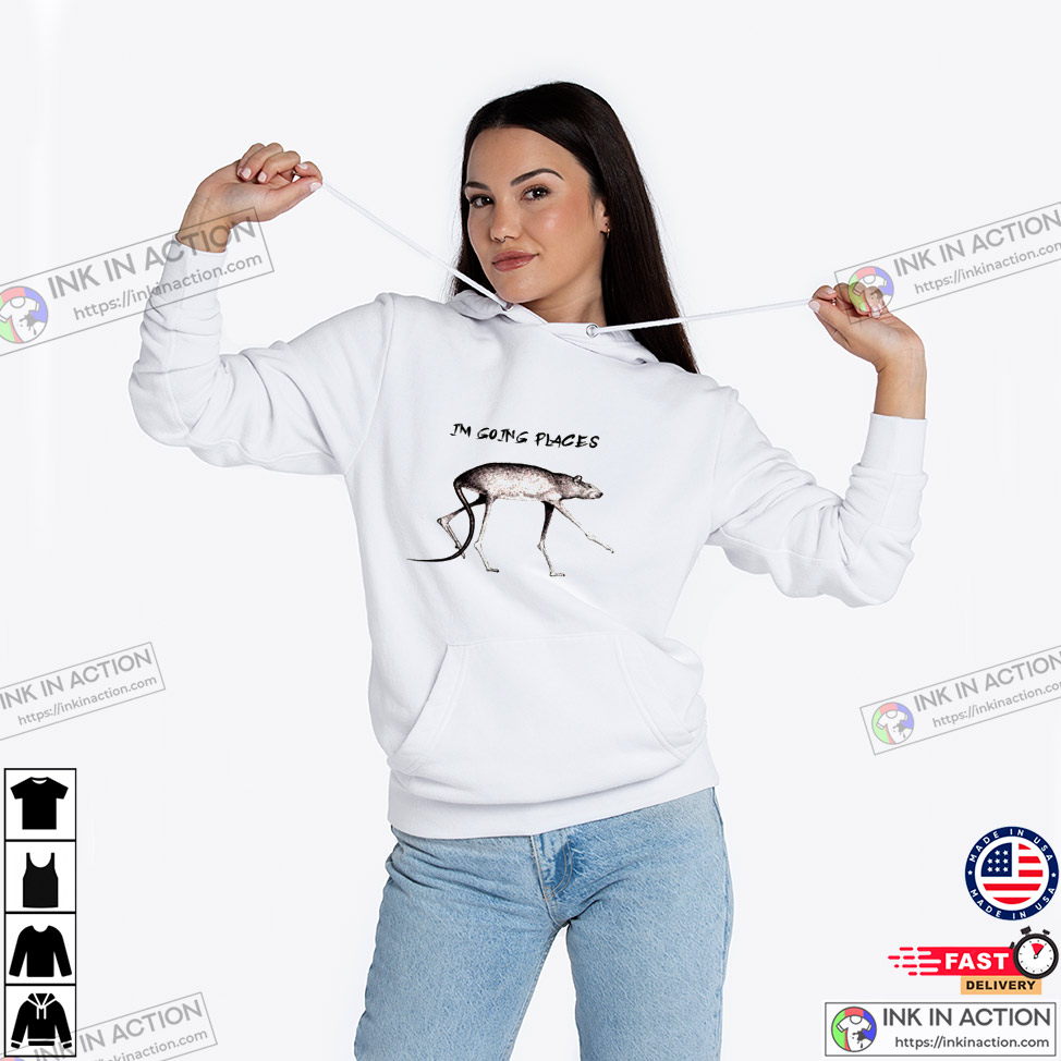 I’m Going Places Rat Shirt Artistic Rat T-shirt Big Rats In New York Shirt