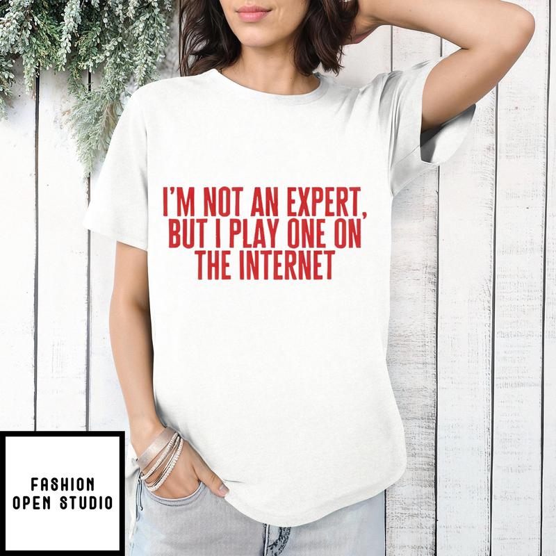 I’m Not An Expert But I Play One On The Internet T-shirt