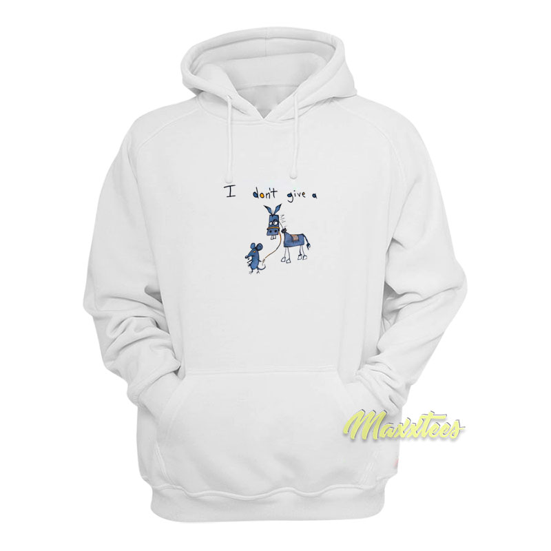 I Don't Give A Rats Ass Mouse Donkey Hoodie
