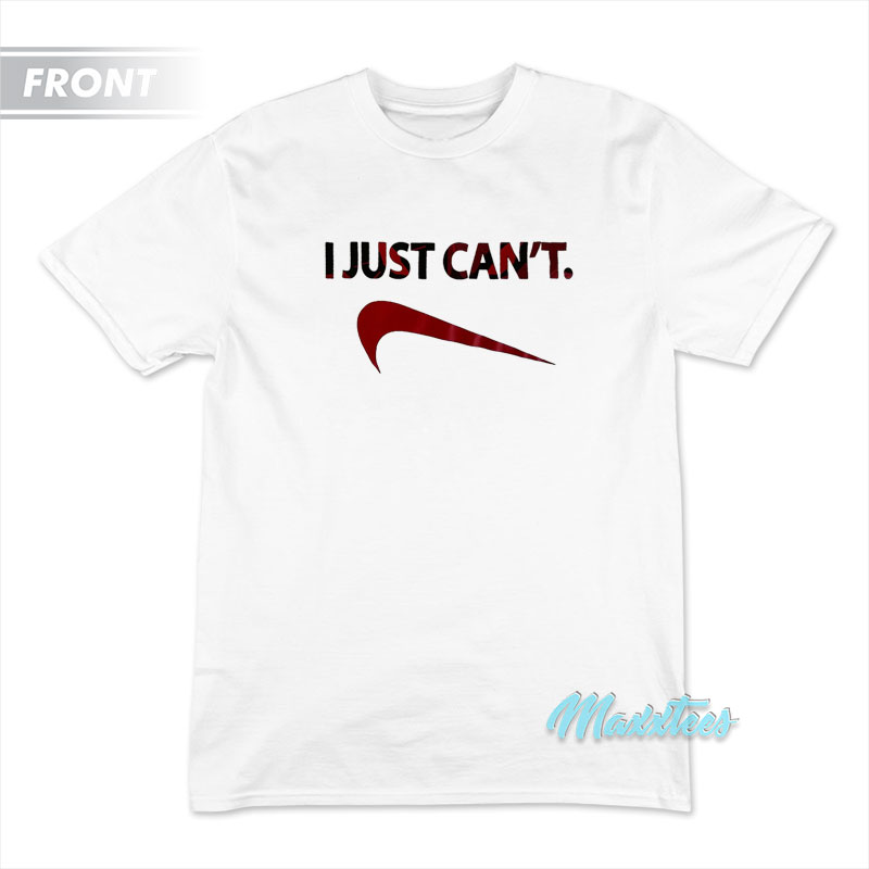 I Just Can't Evangelion Shinji Depressed Chair T-shirt
