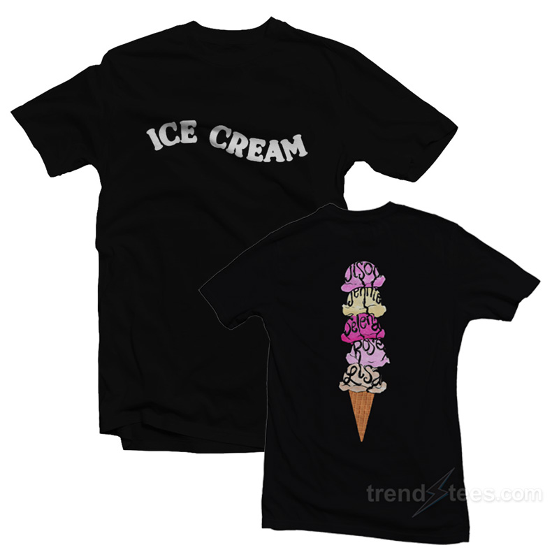 Ice Cream Blackpink & Selena Gomez T-shirt