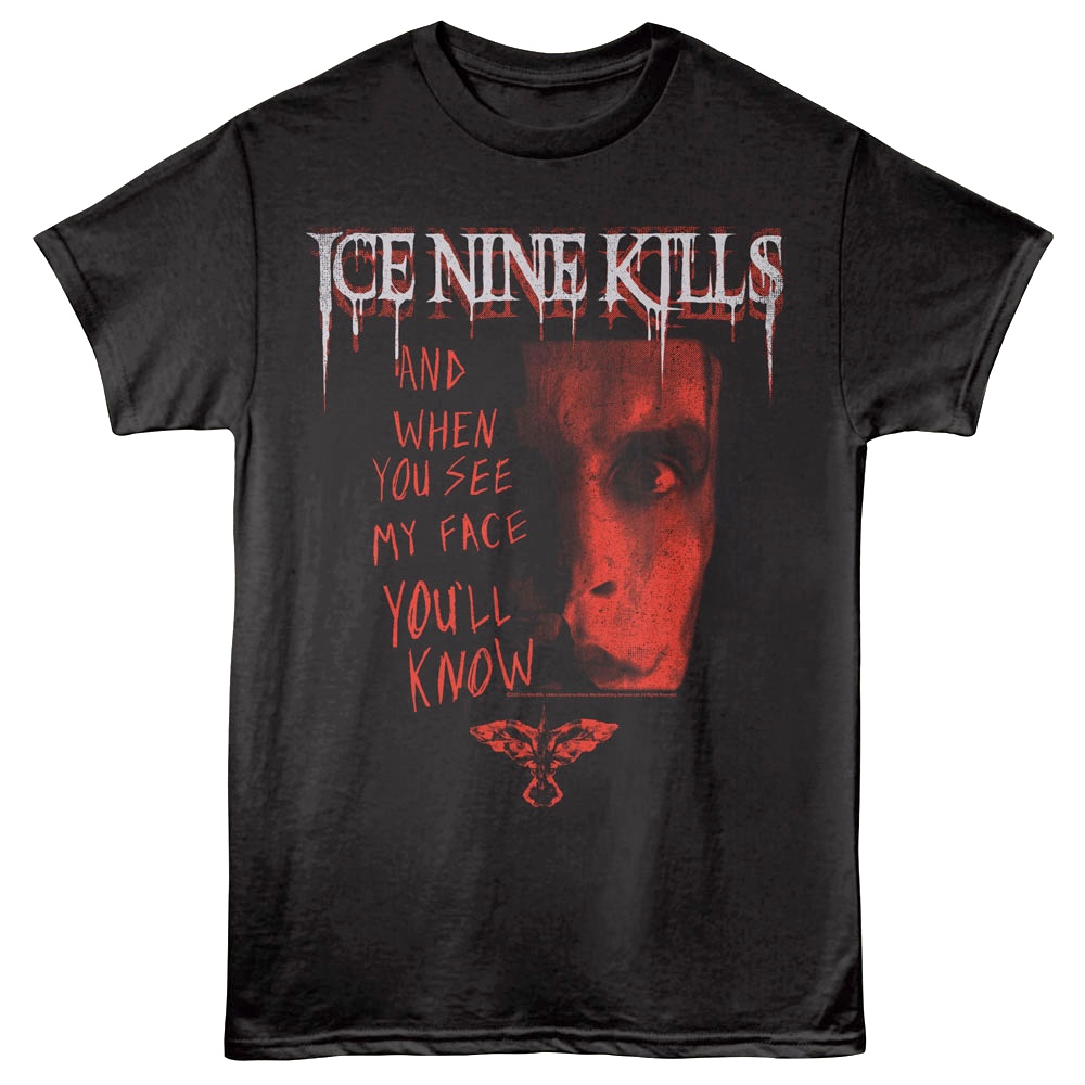 Ice Nine Kills The Crow When You See My Face Men's T Shirt
