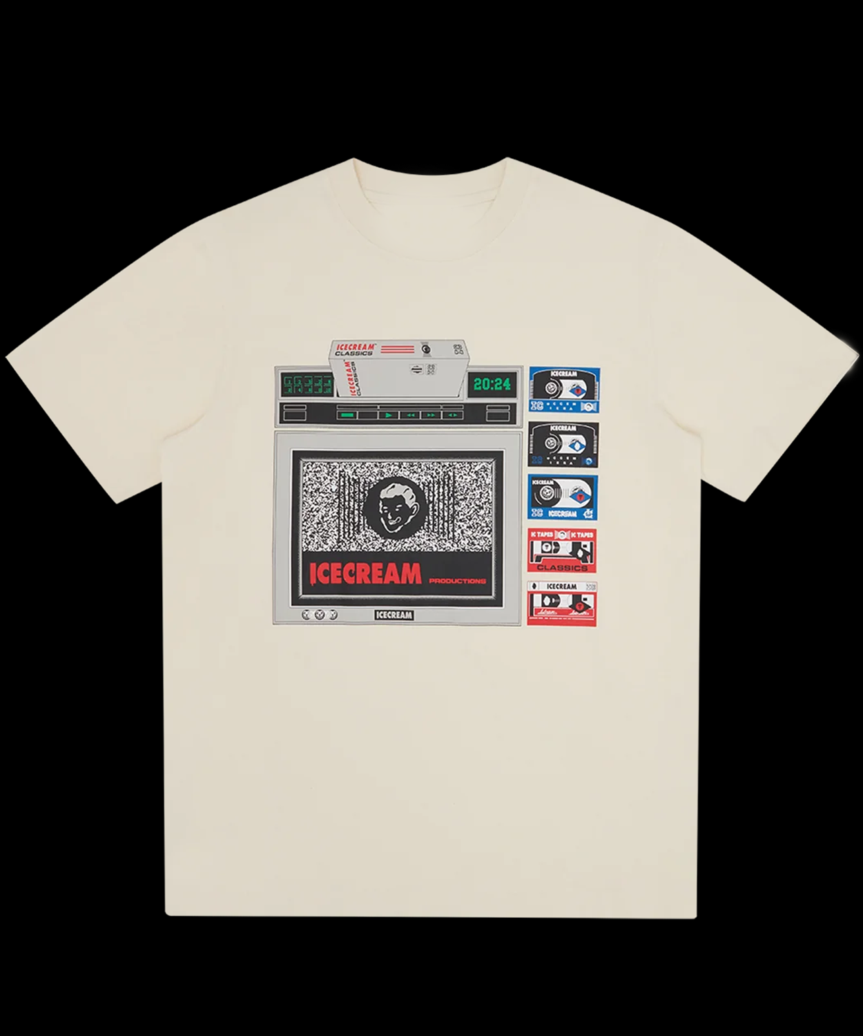 Icecream Fall ’24 Ictv T-shirt – Ecru