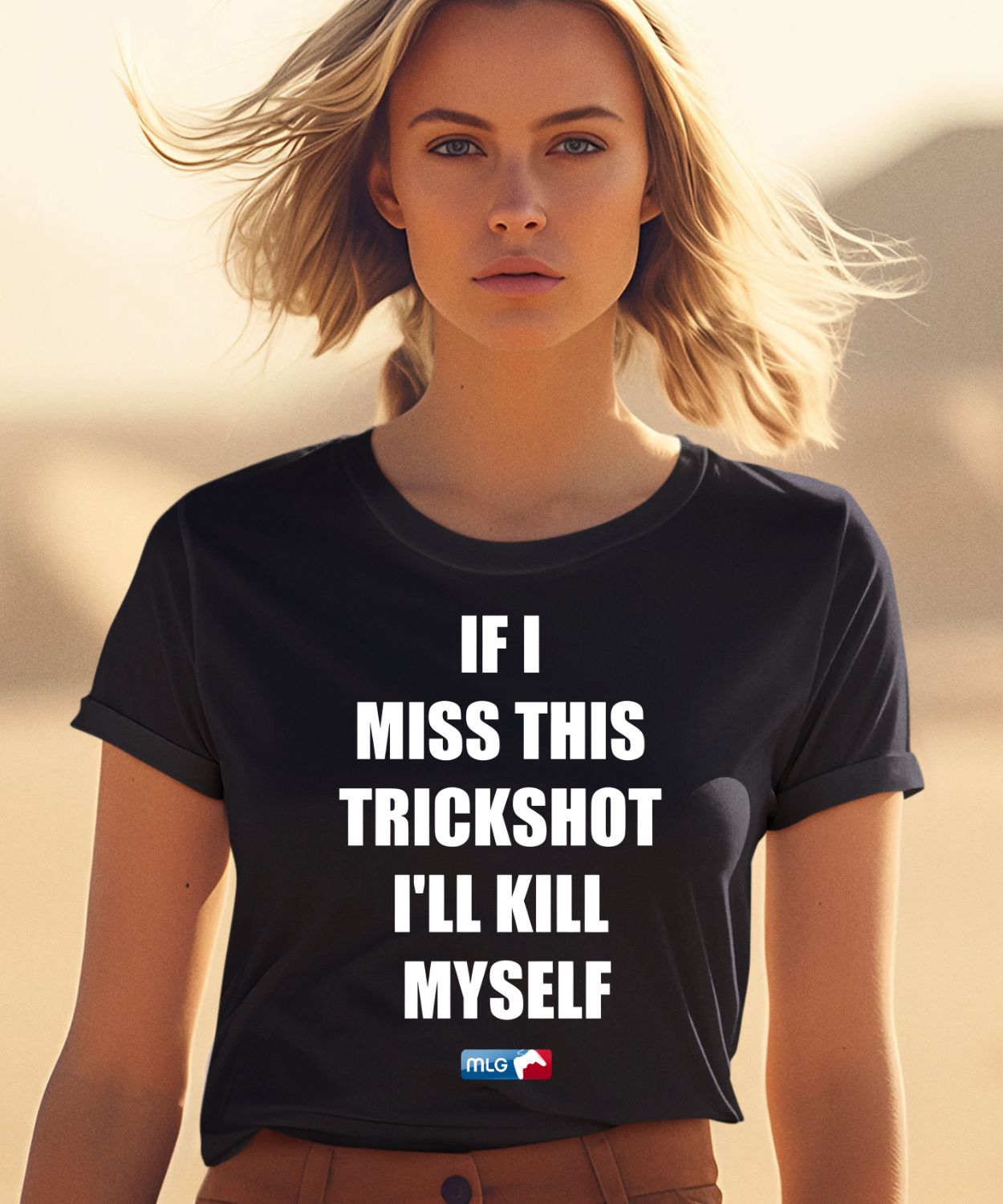 If I Miss This Trickshot I’ll Kill Myself Mlg Shirt
