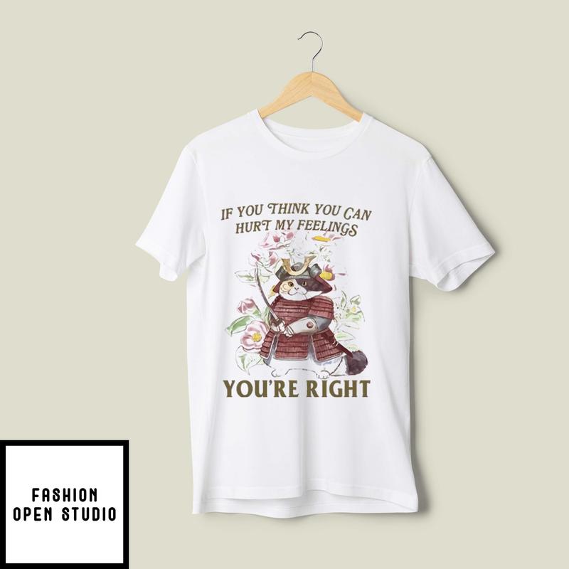 If You Think You Can Hurt My Feelings You’re Right T-shirt