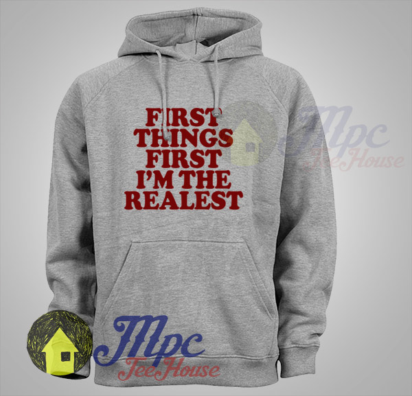 Iggy Azalea First Things First I'm The Realest Hoodie
