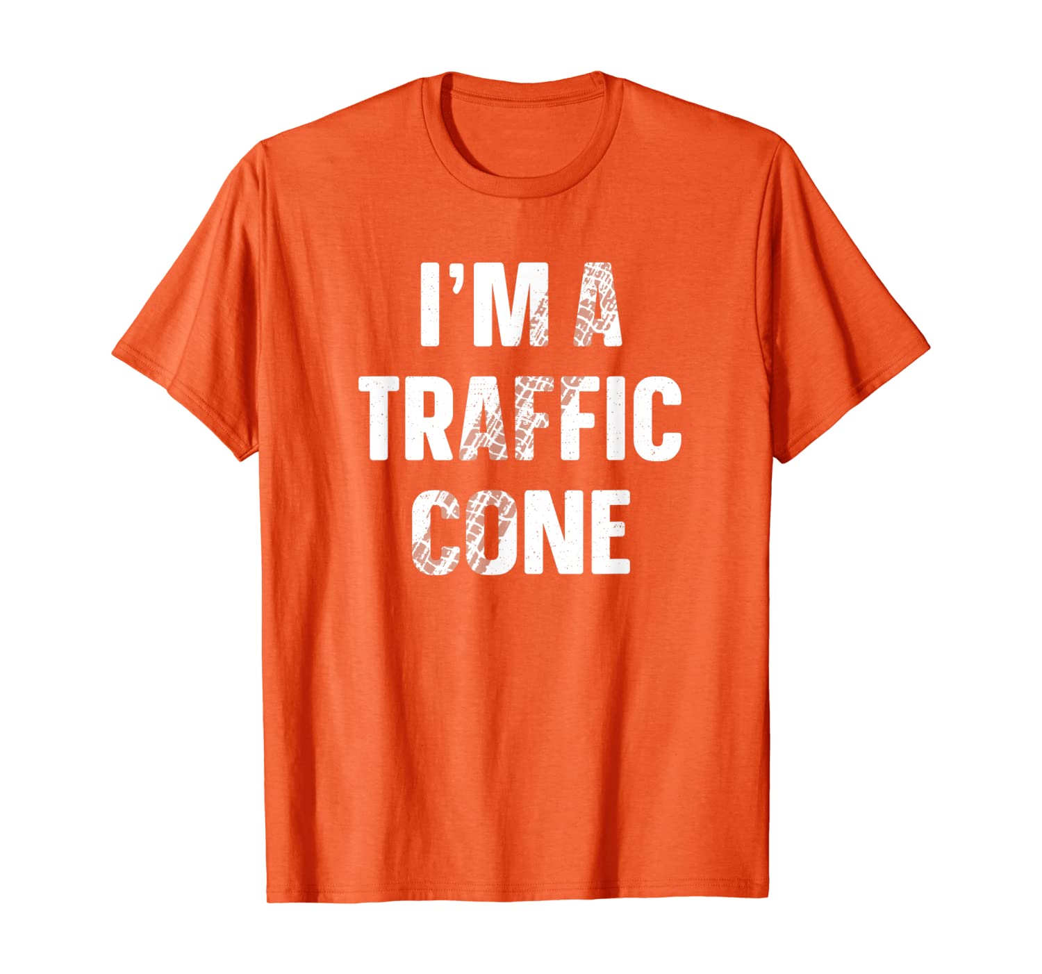 Im A Traffic Cone Adult Kids Costume Funny Halloween T Shirt