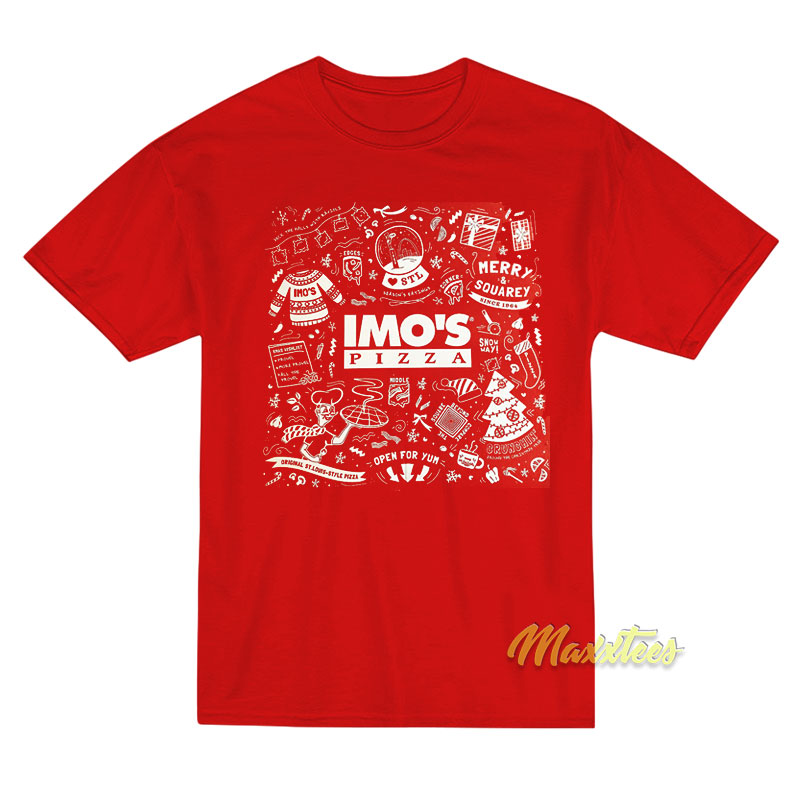 Imo's Pizza Christmas 1964 T-shirt