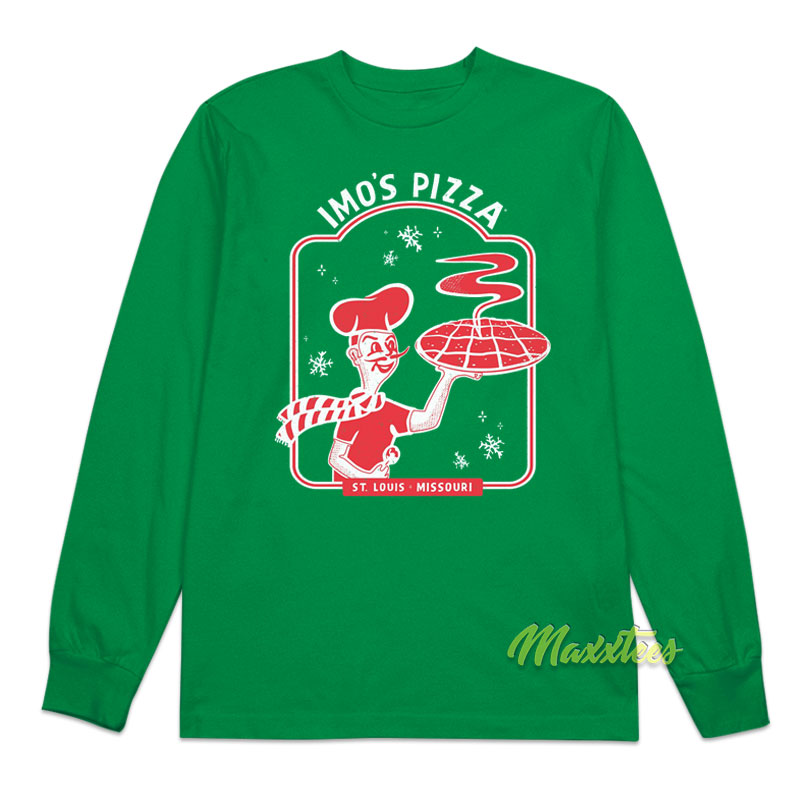 Imo's Pizza Holiday St Louis Missouri Long Sleeve Shirt