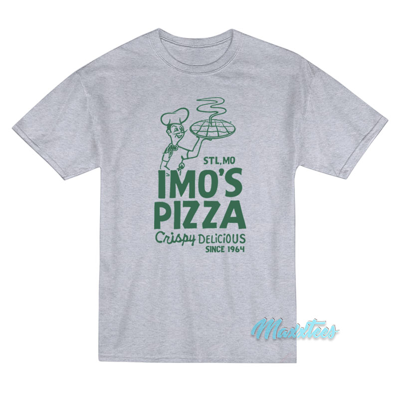 Imo's Pizza Retro Crispy Delicious T-shirt