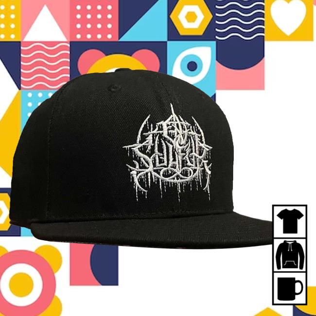 Indiemerchstore Merch Ov Sulfur The Burden Ov Faith’ Snapback Hat