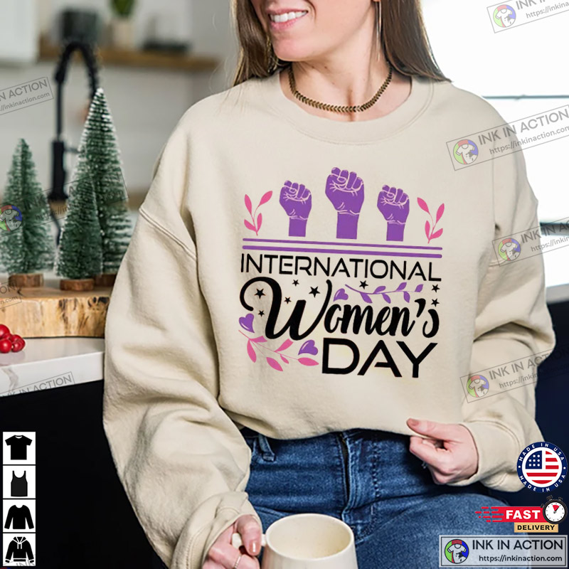 International Women’s Day Holiday T-shirt, Women Right Support Merch