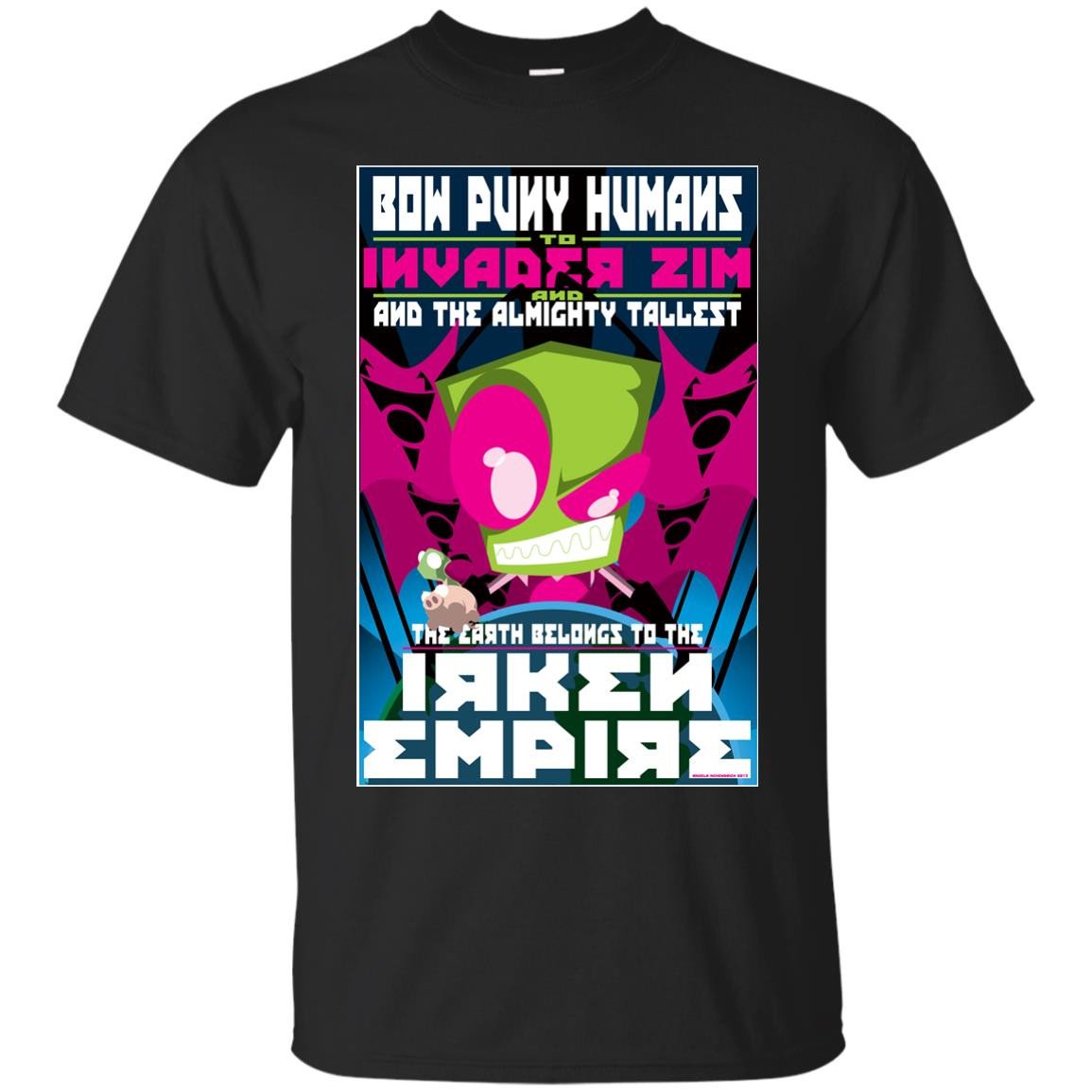Invader Zim Propaganda Cotton Tshirt