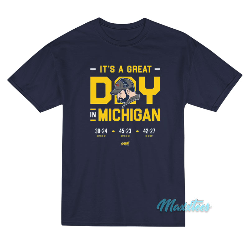 It's A Great Day In Michigan T-shirt