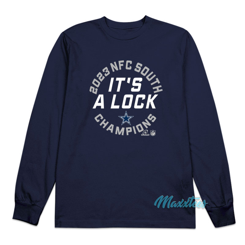 It's A Lock Dallas Cowboys Long Sleeve Shirt