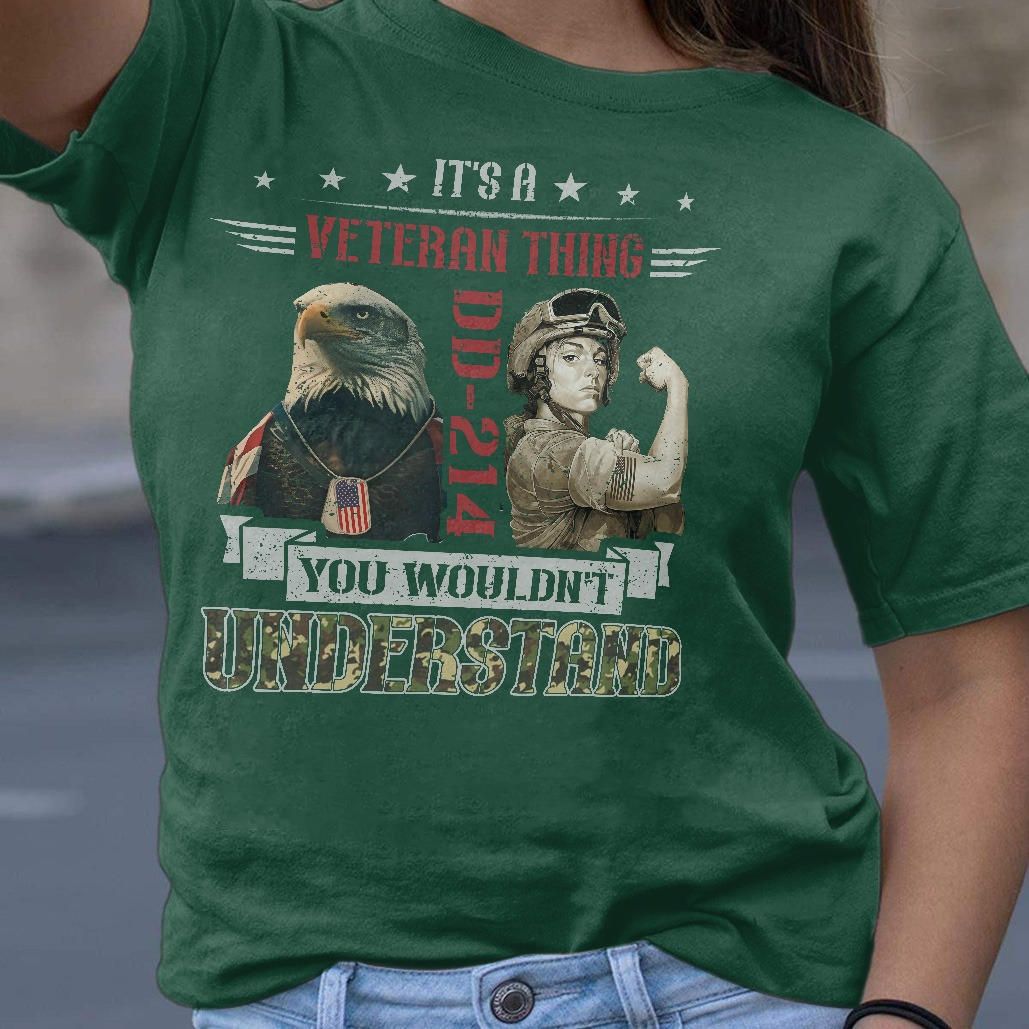 It's A Veteran Thing Dd-214 You Wouldn_t Understand Shirt