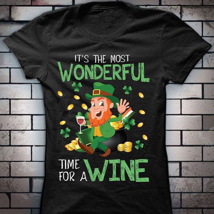 It's The Most Wonderful Time For A Wine Shirt